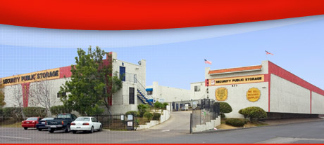 Chula Vista storage entrance