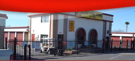 McHenry Ave storage facility entrance