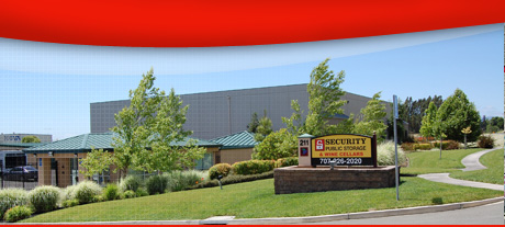 Napa storage facility entrance