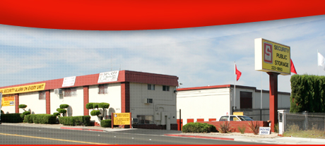 San Pablo storage facility exterior view