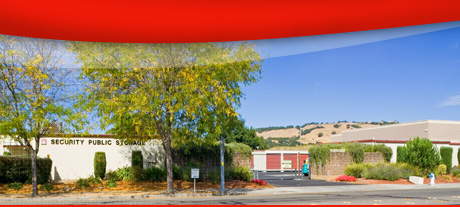 Santa Rosa storage facility entrance