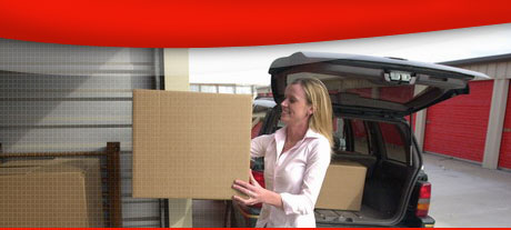 Moving into storage unit